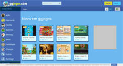 Desktop Screenshot of ggjogos.com